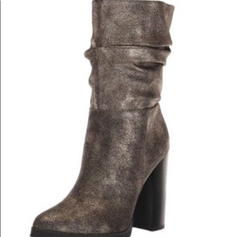 KATY PERRY WOMEN’S THE RAINA HIGH HEEL BOOT 7.5